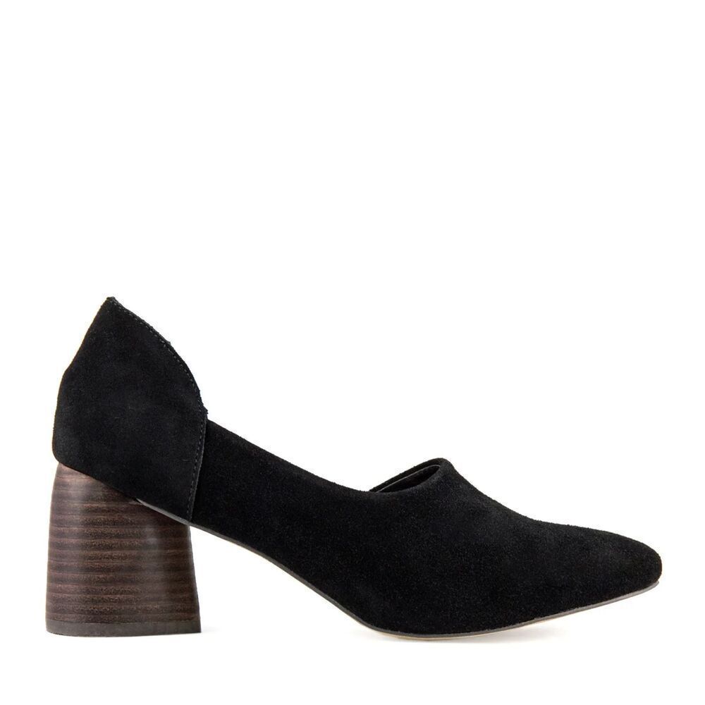 Sbicca Black Leather Suede Shoes